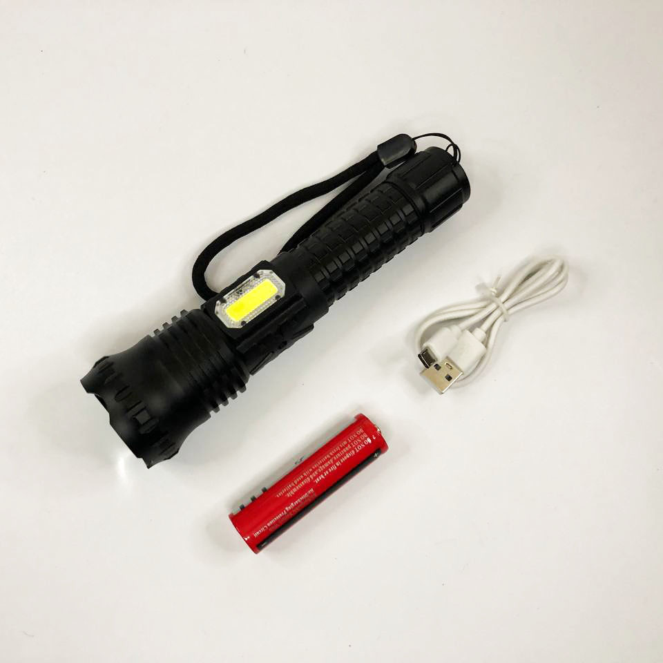 Фонарь с регулировкой луча Police BL-A95-P50+COB, Армейский фонарь, Фонарик военный MP-66 Львов - изображение 14