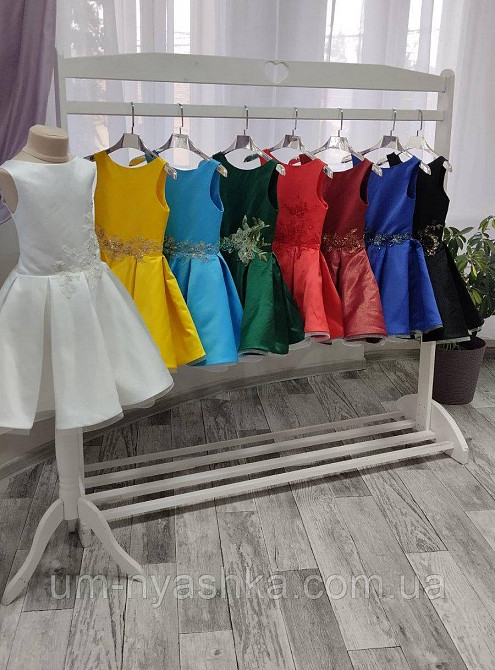 Платье Снежинка Белое нарядное платье атласное Кривой Рог - изображение 5