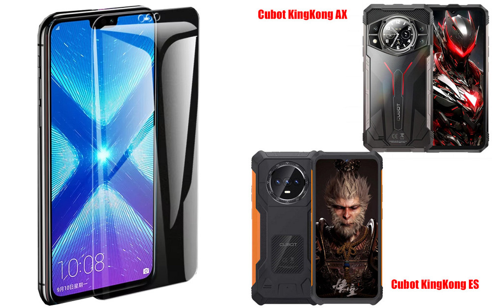 Защитное стекло NeoGlass для Cubot KingKong AX, KingKong ES – ультрапрозрачное и устойчивое Киев - изображение 2
