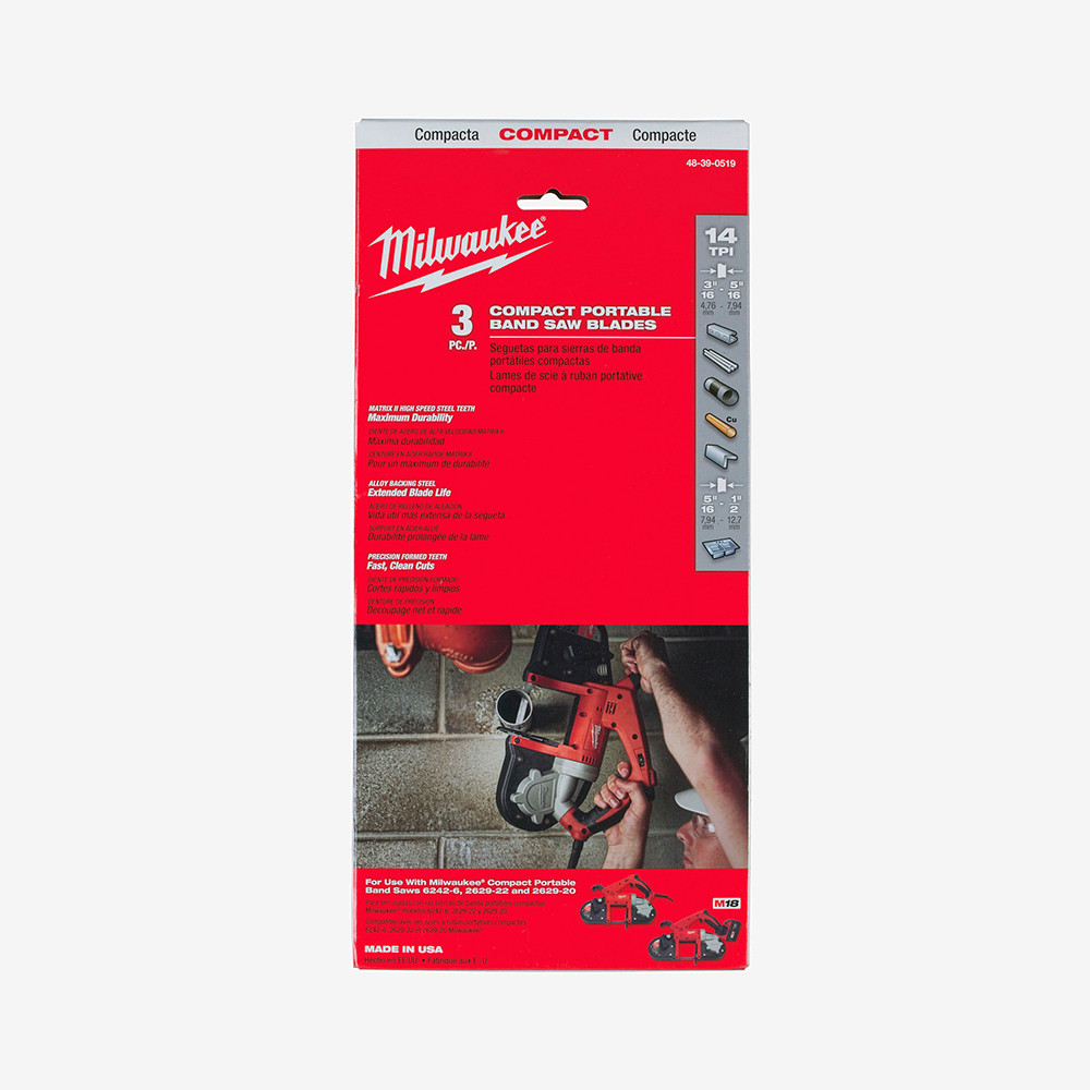 Полотно для ленточной пилы MILWAUKEE, 900/1,8, (3шт) Одесса - изображение 1