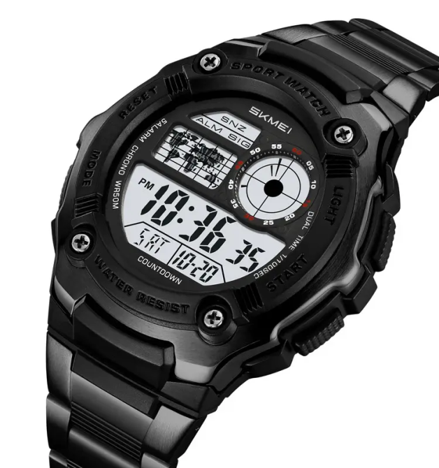 Часы мужские наручные Skmei 2473 Черный Винница - изображение 2