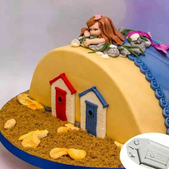 Молд силіконовий морський 115 на 72 мм рожевий Київ