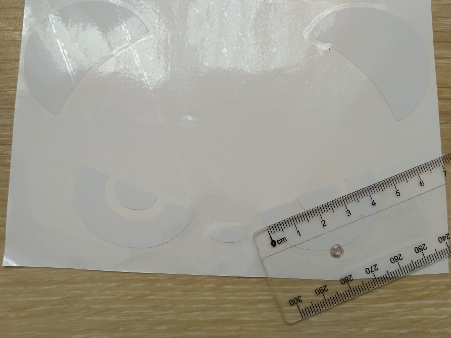 Наклейки на авто Панда Белая на зеркала заднего ви Киев - изображение 3