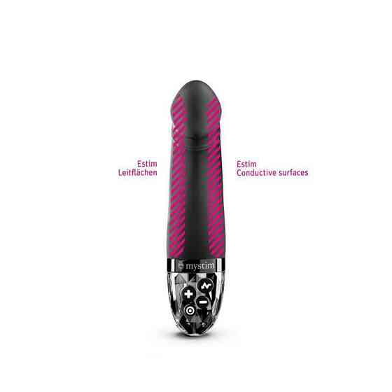 Вібратор з електростимуляцією Mystim Real Deal Neil Black Edition Sex Aura Київ