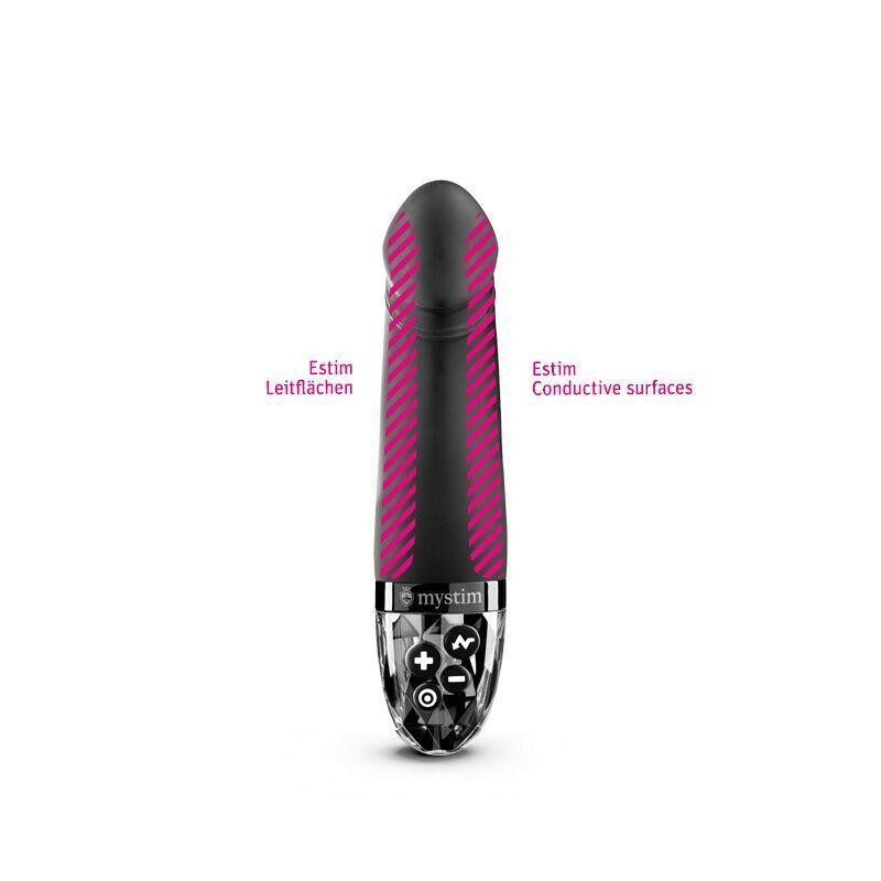 Вібратор з електростимуляцією Mystim Real Deal Neil Black Edition Sex Aura Київ - фото 4