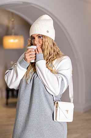 Тепле плаття із тринитки на флісі "Cindy"  | Норма Сірий, 46-48 Київ