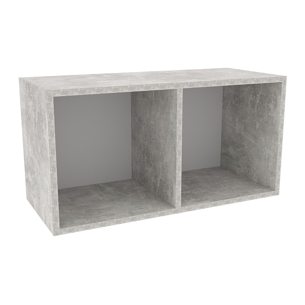 Полиця навісна К-15, Бетон, 700/300/360 Львів - фото 1