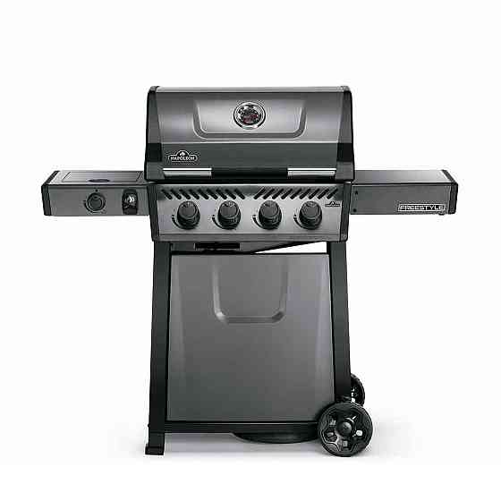 Газовый гриль Napoleon Freestyle 425 с боковой конфоркой, графитовый F425SBPGT-RU Код: 010091 Ровно