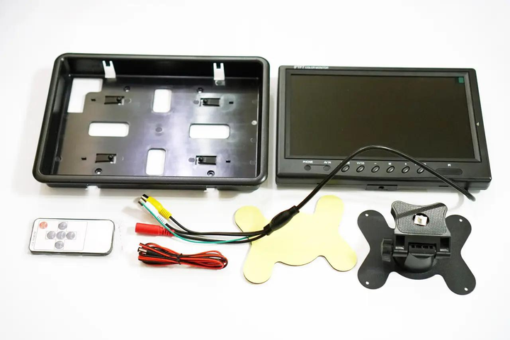 Автомобільний монітор для камери заднього виду Car DVR 9 дюймів 800х480 з пультом і рамкою підголівника Вінниця - фото 5