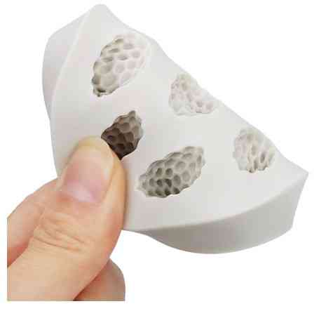 Молд силиконовый Ежевика 75 мм серый Киев