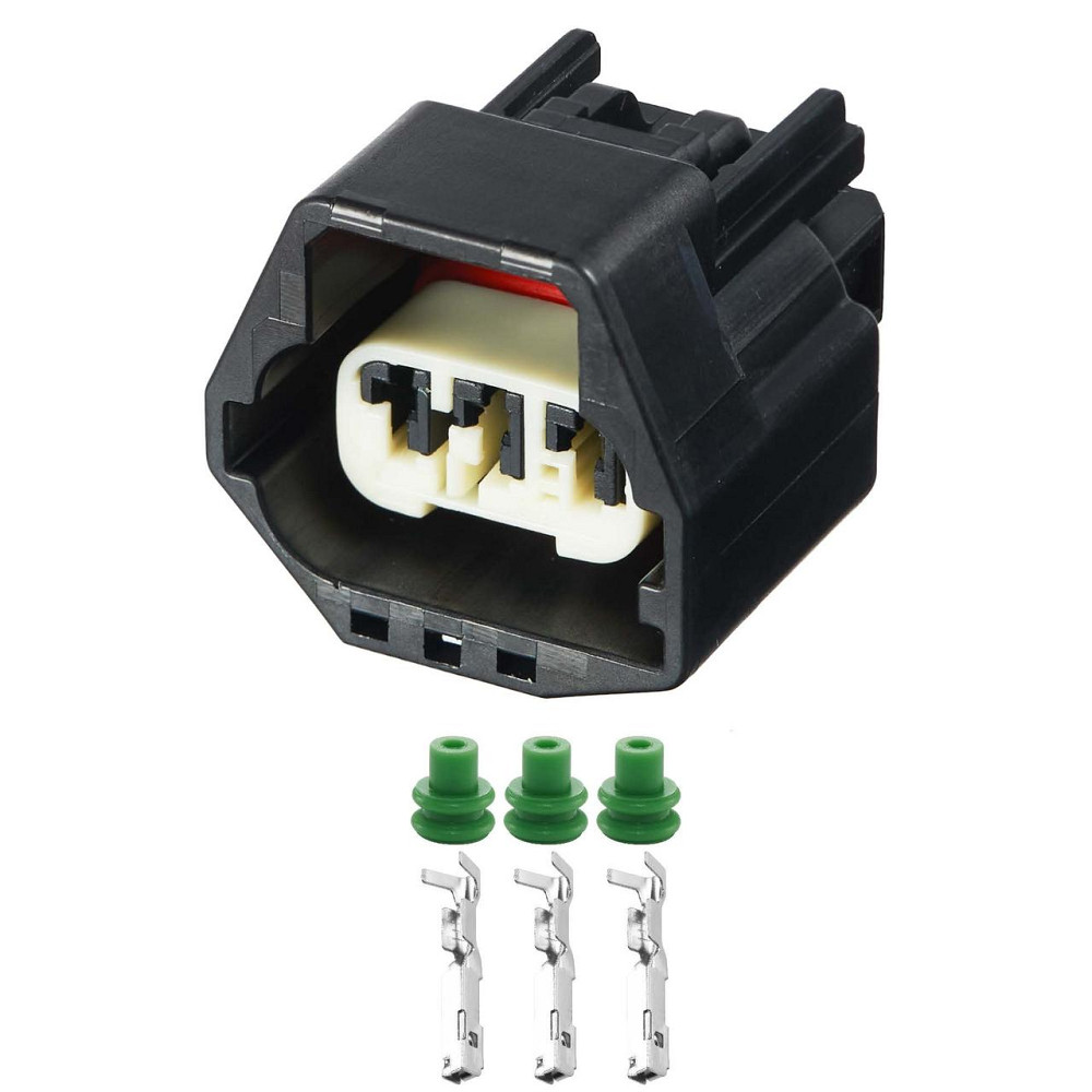 Разъем коннектор 3-кон., 7283-5541-3 YAZAKI Япония, Америка универс., Моторный отсек, Ford, Lexus, Toyota 40432 Киев - изображение 1