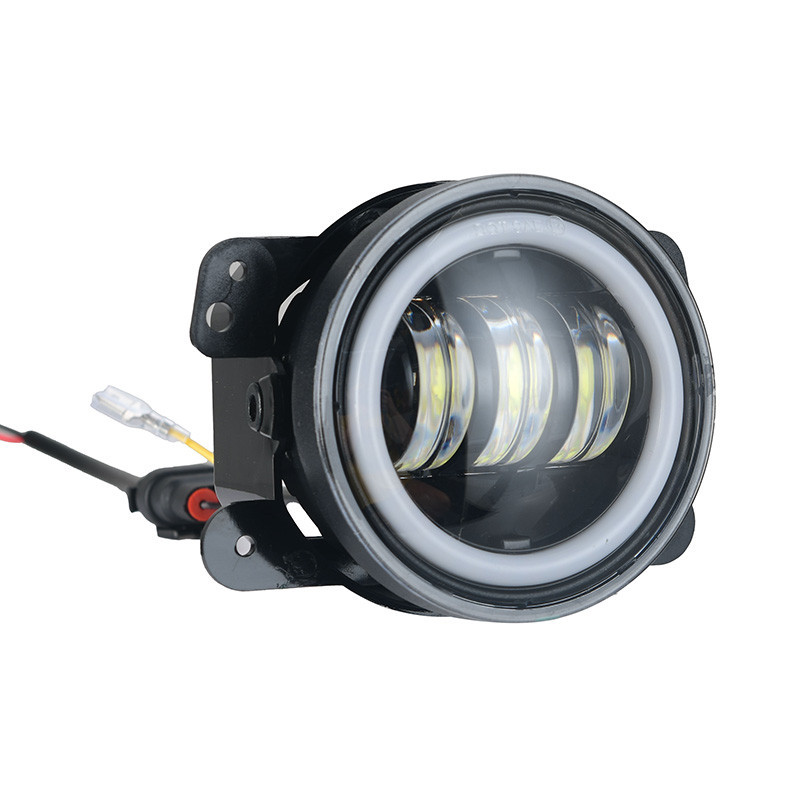 Фари LED протитуманні 60W з денними ходовими вогнями 4 дюйми, 12/24 V (комплект 2 шт.) Мукачево - фото 8