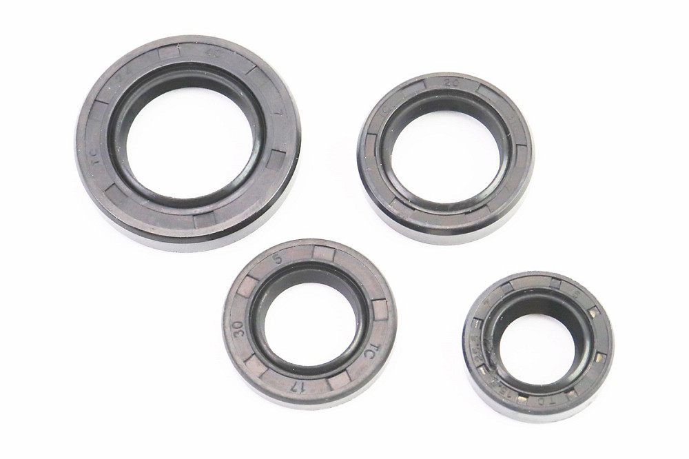 Сальники к-кт 4шт (15,5x25,5x7; 17x30x5; 24x40x7; 31x20x7) двигуна, Honda Dio ZX Киев - изображение 1