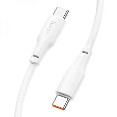 Дата кабель USB-C to USB-C 1.0m 100W TPE X93 white HOCO (6931474790712) Винница