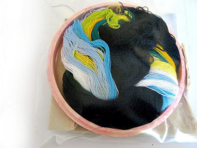 Набір для рукоділля (техніка килимової вишивки) 2 голки «Ромашки» Івано-Франківськ - фото 2