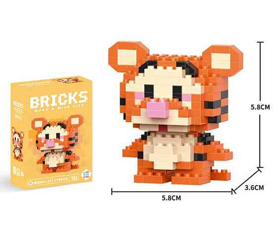 Конструктор Micro Bricks — набор мини-фигурок для детей и коллекционеров, разные персонажи и модели Киев