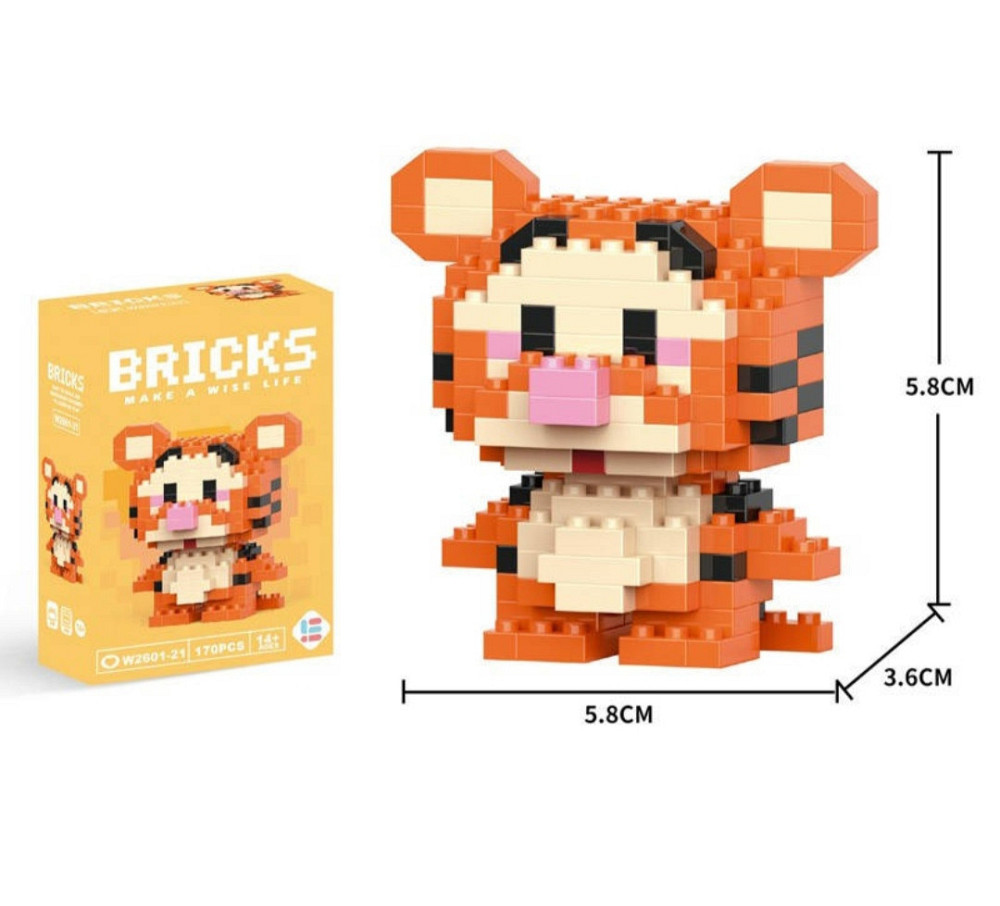 Конструктор Micro Bricks — набор мини-фигурок для детей и коллекционеров, разные персонажи и модели Киев - изображение 3