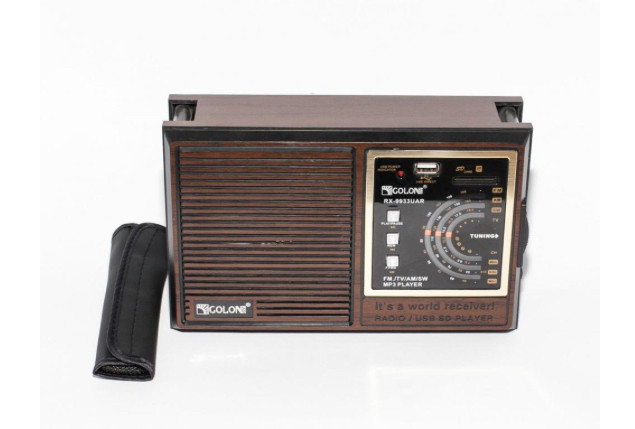 Радіоприймач GOLON RX-9933/ USB+SD (24 шт) Київ - фото 1