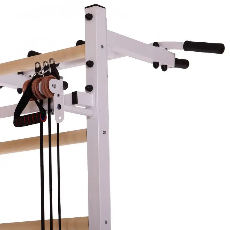 Профессиональная шведская стенка с єспандерами металлическая с деревянными перекладинами оздоровительная Каменское - изображение 9