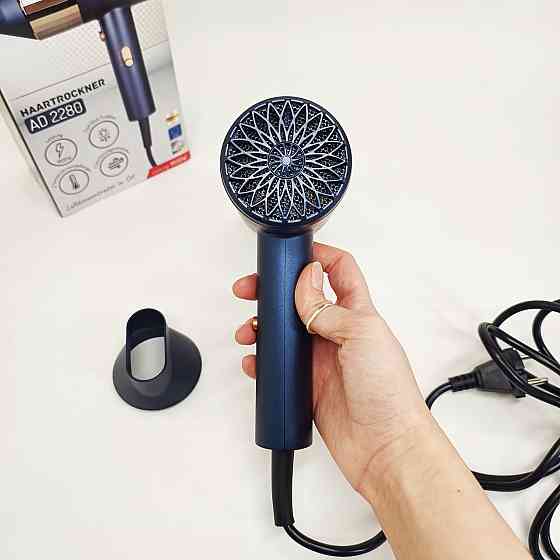 Фен для волос с холодным обдувом Adler, Фен электрический с насадками Качественный для волос RW-97 Львов