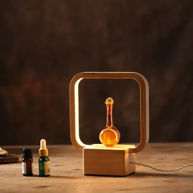 Эко-аромадиффузор для дома электрический с подсветкой 2-в-1 Doctor-101 Lumière Square. Аромадиффузор из натурального дерева Днепр - изображение 8