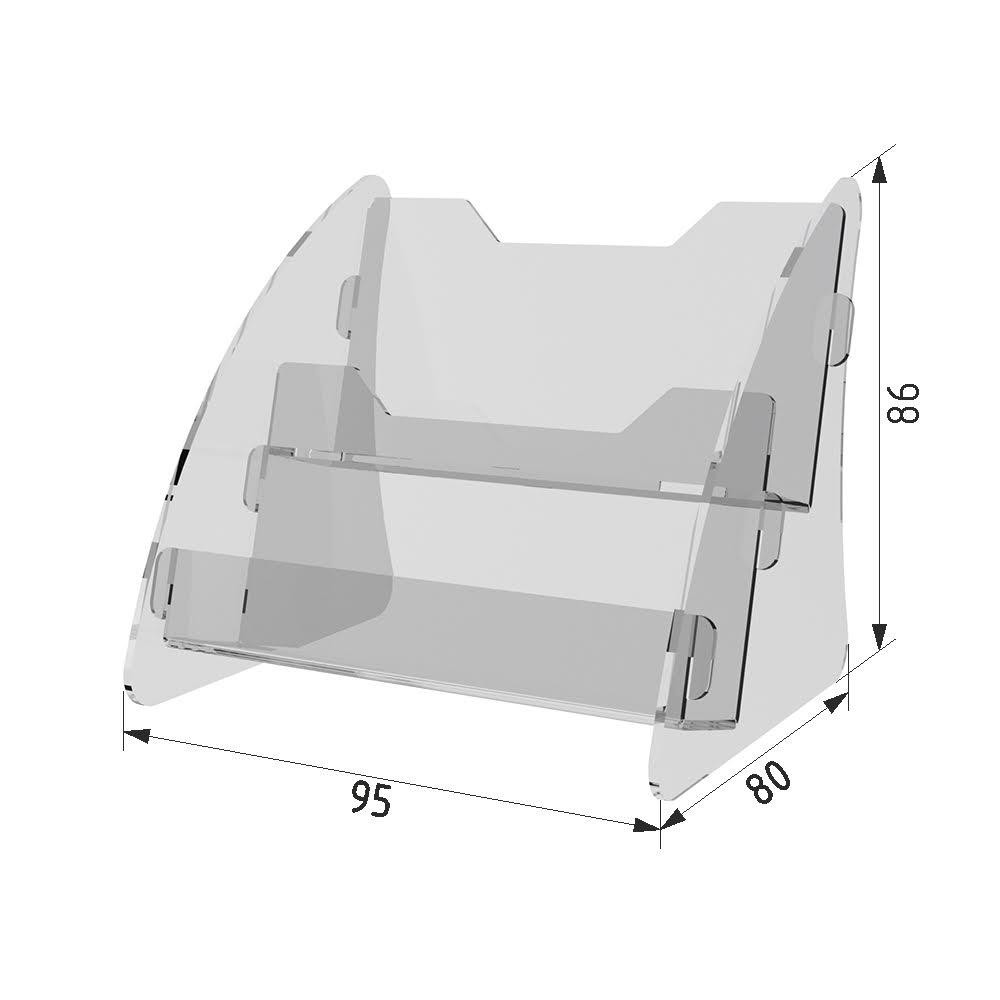 Візитниця EKOSTAR настільна на 2 сходинки Київ - фото 2