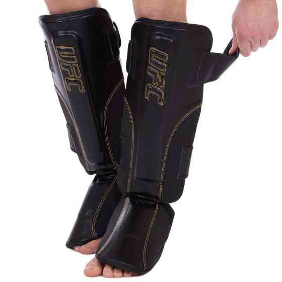 Защита голени и стопы для единоборств UFC PRO Prem Stand Up UHK-75053 размер L-XL Защита для боевых искусств Киев
