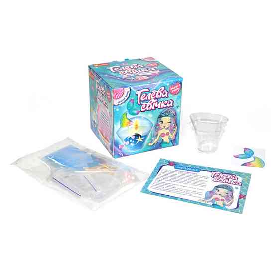 Гелева свічка в стаканчику "Скарби моря" 10100524 своїми руками Вінниця