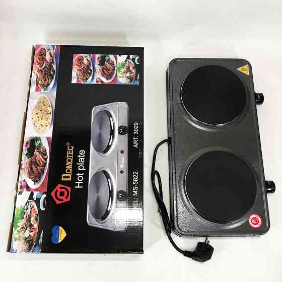 Электроплита с двумя электрическими конфорками, Плитка двухкомфорочная электрическая GA-15 Львов