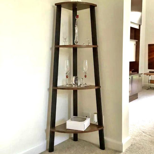 Стелаж кутовий "Апорта 4" венге-сепія Миколаїв - фото 1