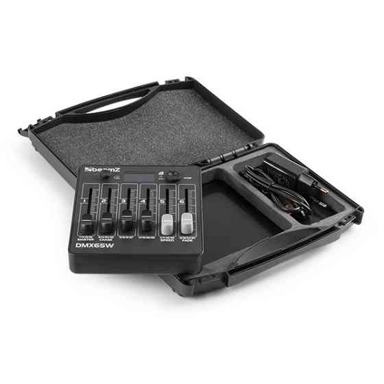 BEAMZ DMX65W DMX-КОНТРОЛЛЕР 30-КАНАЛЬНЫЙ БЕСПРОВОДНОЙ АККУМУЛЯТОР Ровно