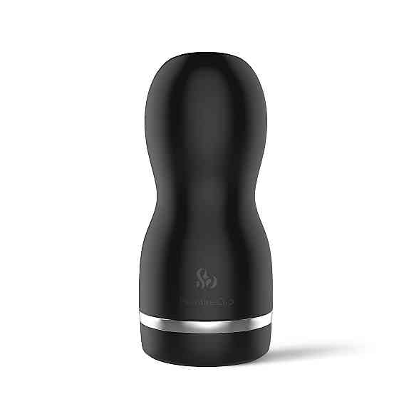 Мастурбатор Pleasure Cup, чорний, So Divine (Велика Британія) Sex Aura Київ