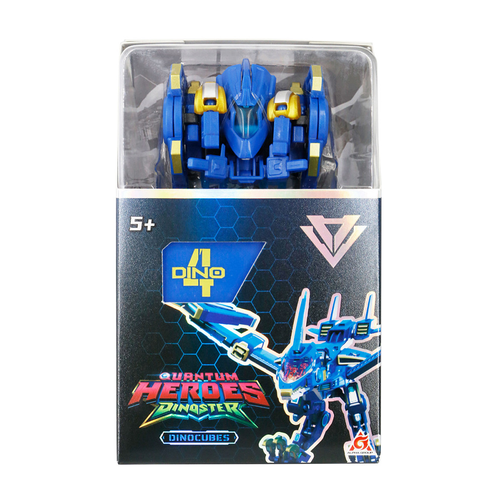 Динозавр-трансформер Dinoster - Синій Птера-бот Дніпро - фото 4