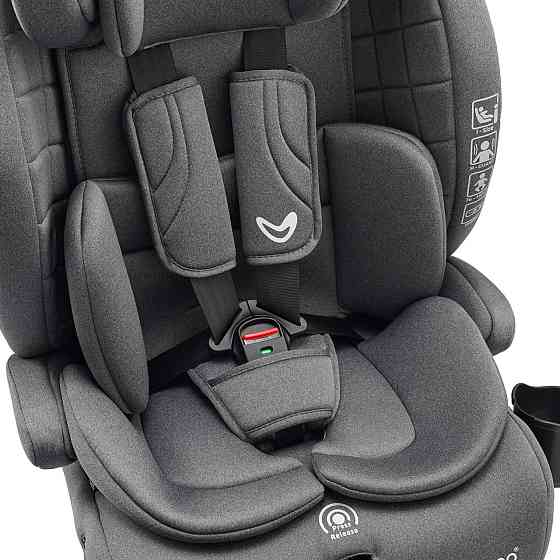 Автокрісло VELANO Flexo i-Size 76–150 см, ISOFIX + Top Tether/ремінь, grey Київ