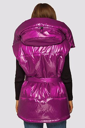 МОДНЫЙ ЖИЛЕТ АЛИСА ИЗ ПЛАЩЕВКИ С ПОЯСОМ . S-XL р. Киев - изображение 2