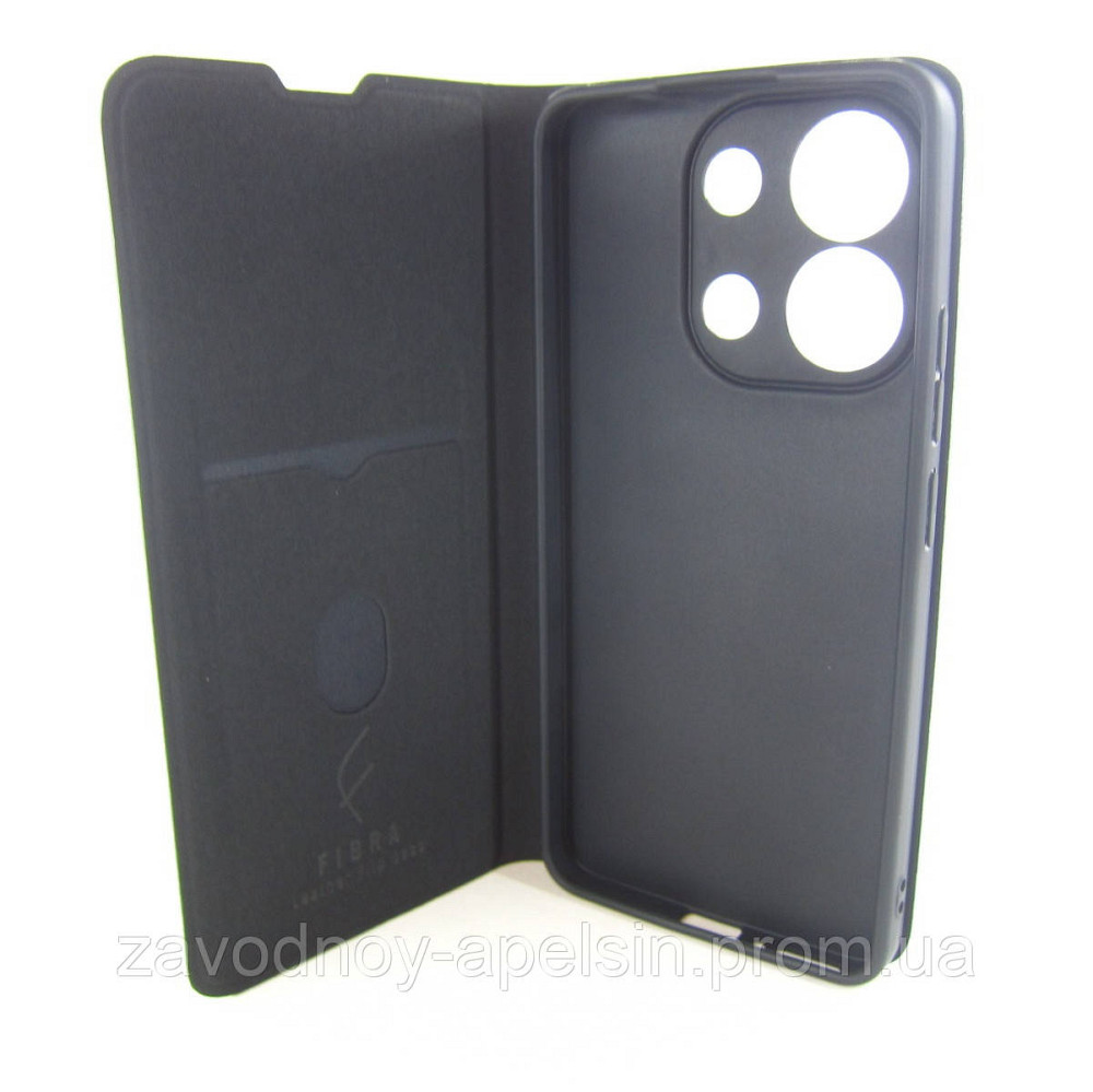 Чохол-книжка Xiaomi Redmi Note 13 4G Захист камери (зелений) Одеса - фото 2