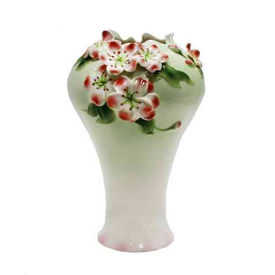 Ваза фарфоровая Цветы Киев