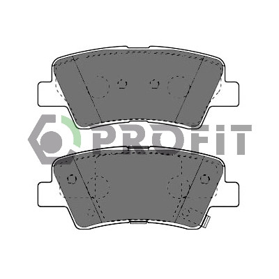 Гальмівні колодки Profit 5000-4387 Вінниця - фото 1