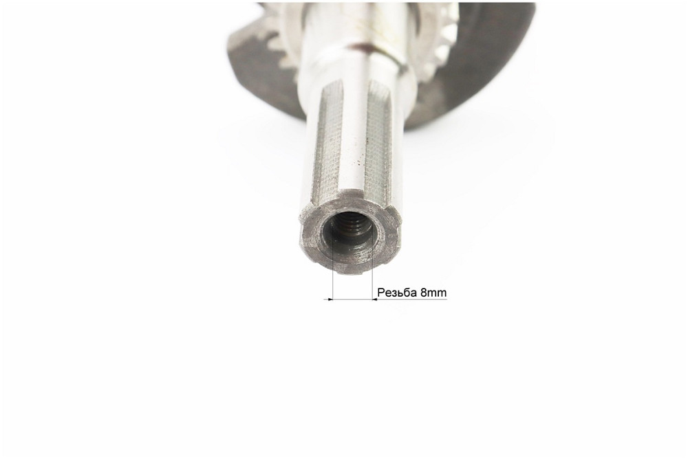 Колінвал 168F/170F (D шийки-30mm, H-85mm, L-250mm) під шліц D-20mm Киев - изображение 3