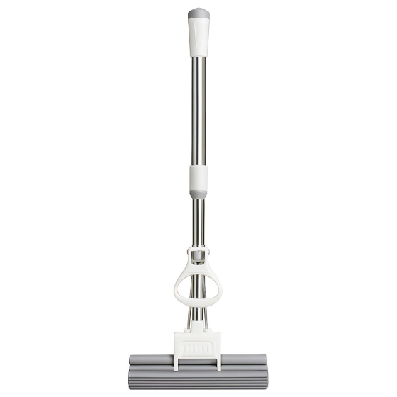 Швабра губка для миття підлоги з віджиманням швабра 27 (см) телескопічна самовіджимна HP-35015-32 Київ