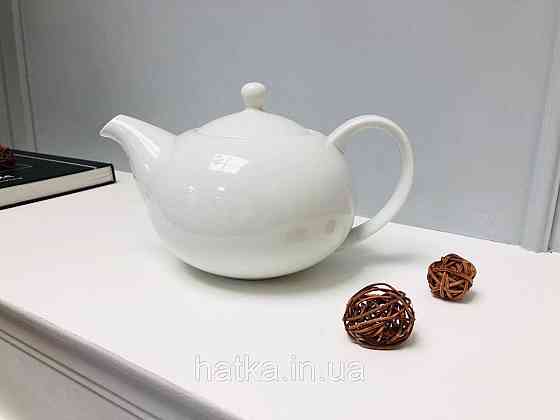 Чайник заварювальний Olens "Вайт" 1200 мл керамічний білий для дому та ресторану Київ