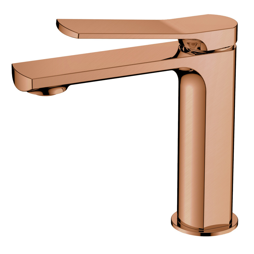 Змішувач для раковини  Volle SOLO cepillado bronce бронза 1510.011121 Київ - фото 1