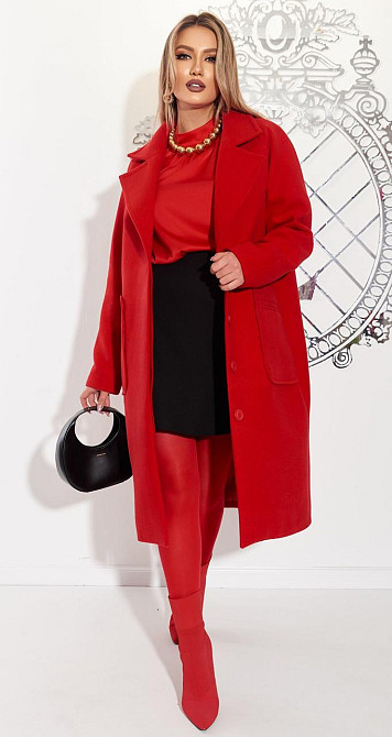 Стильне кашемірове пальто (44) Київ - фото 5