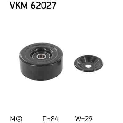 Ролик натяжителя ремня SKF VKM 62027 Винница