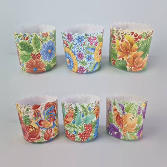 Форма для випікання базового куліча (85*90) Петрикова (250 гр) (50 шт.) Харків