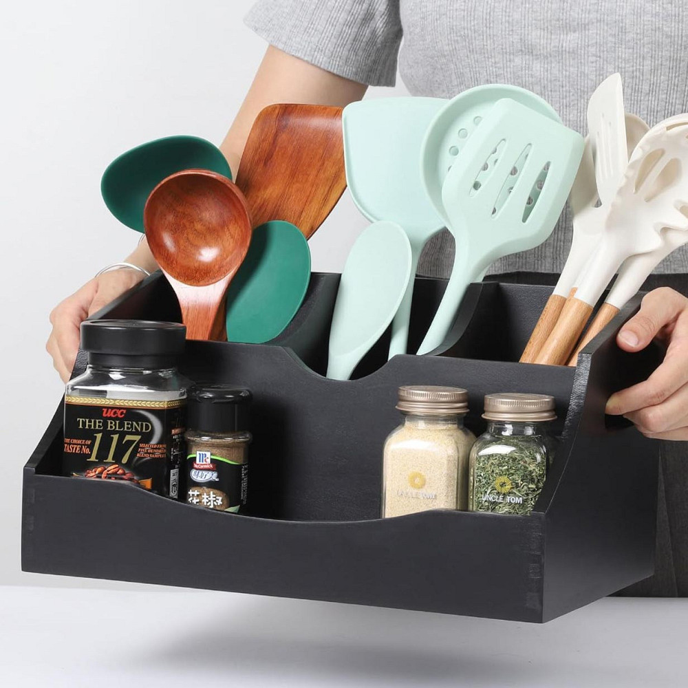 Підставка для столових приладів "Латуга" венге Миколаїв - фото 2