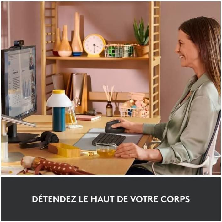 Мышь Logitech эргономичная вертикальная беспроводная Bluetooth тихая, компьютерная мышка качественная фирменная Киев - изображение 7