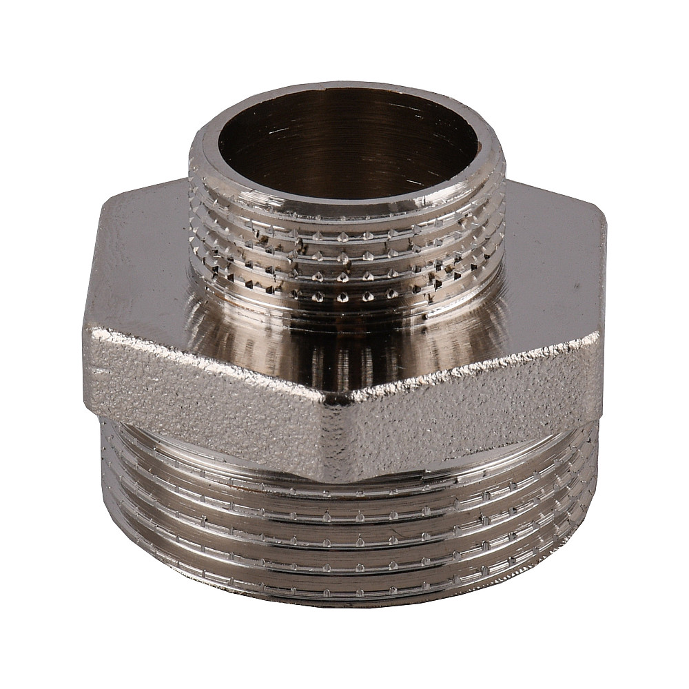 Ніпель редукційний 1 1/4″х 3/4″ЗЗ нікельований NN642S OPTIMUM Тернопіль - фото 2