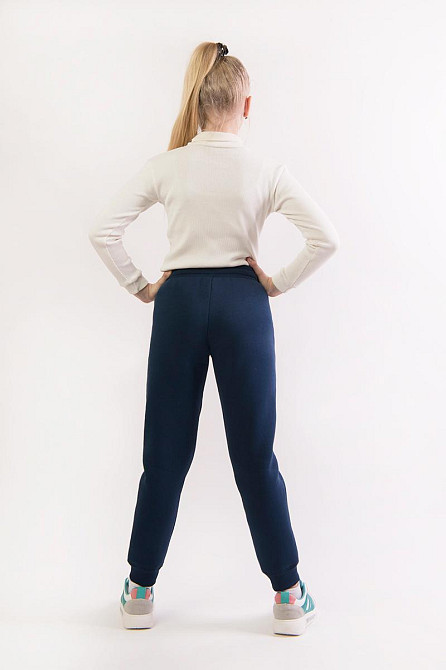 Дитячі теплі штани, темно-сині 152 Юрма одяг Київ - фото 2