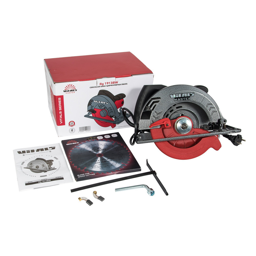 Пила циркулярная Vitals Master Rg 1913BW Харьков - изображение 5